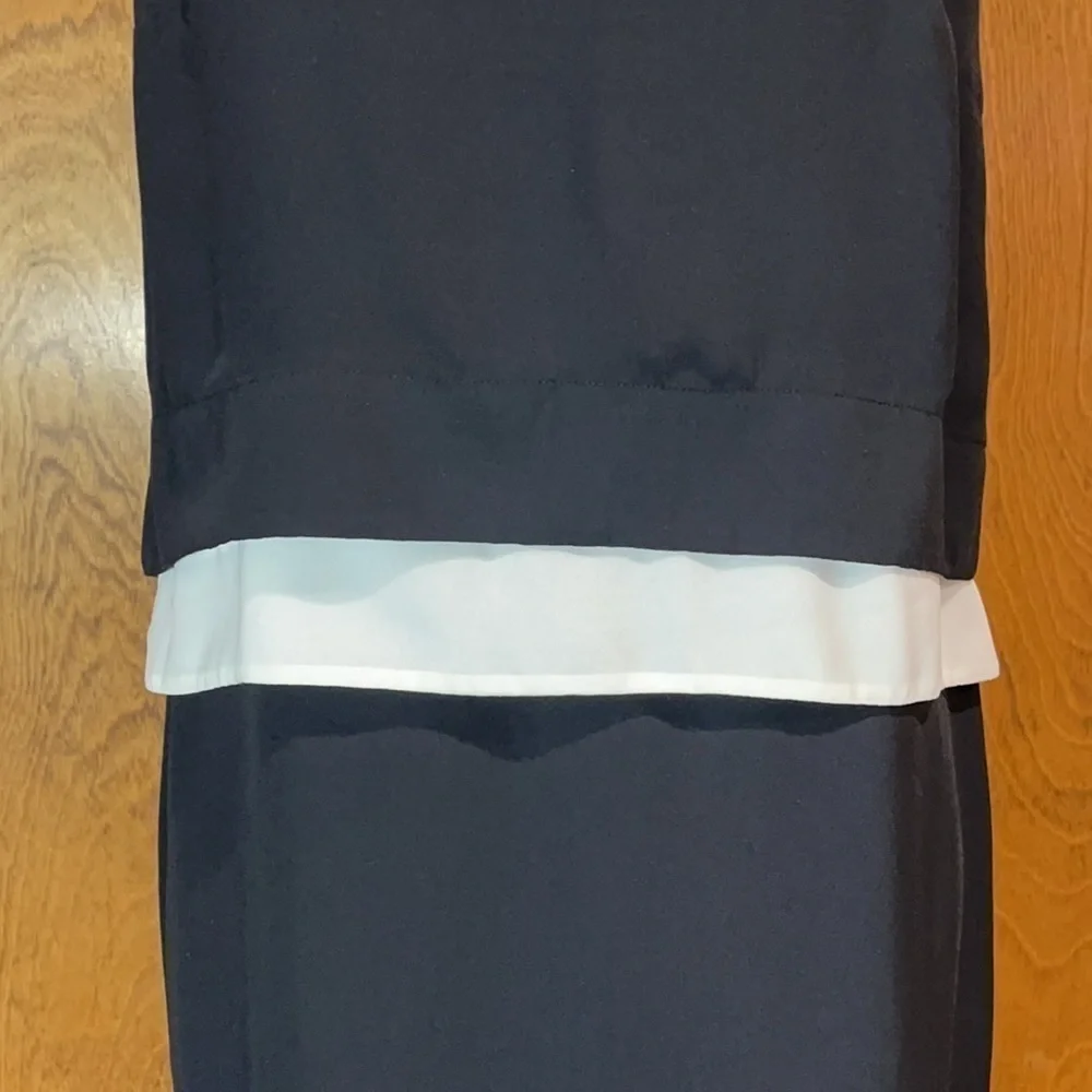 Banana Republic Black & Cream Shift Dress - NWT